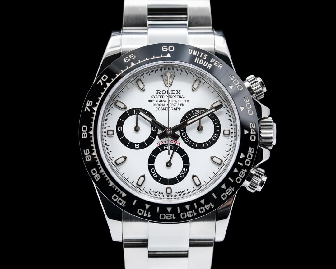 Rolex Daytona 116500LN Ceramic Bezel SS / White Dial 