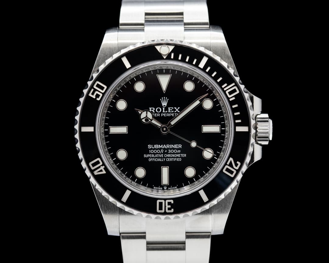 Rolex Submariner 124060 No Date Ceramic Bezel 41MM