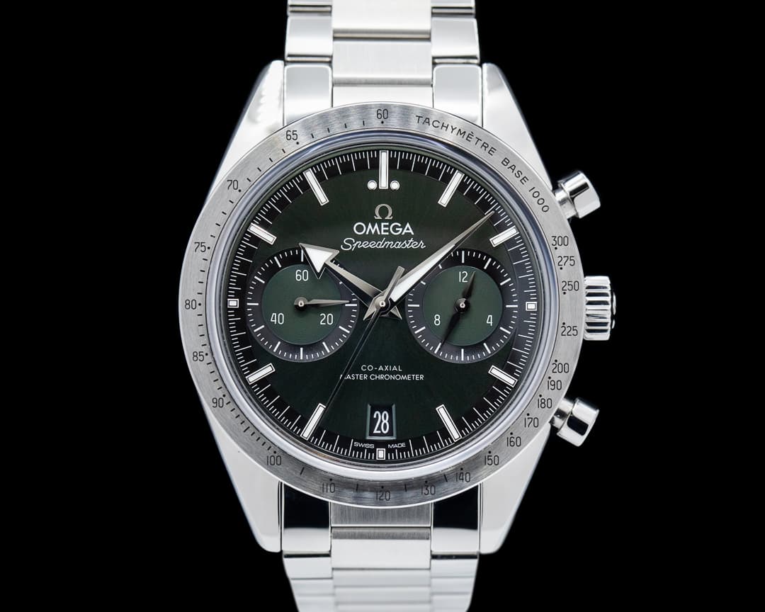 Omega Speedmaster 57 Co-Axial SS Geen Dial 2022