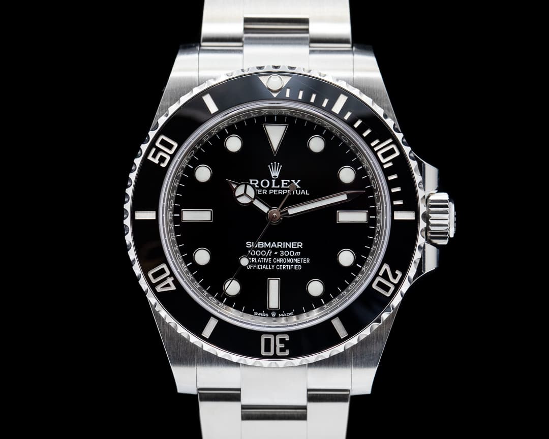 Rolex Submariner 124060 No Date Ceramic Bezel 41MM