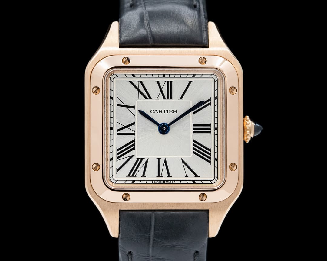 Cartier Santos Ladies 18K Rose Gold UNWORN