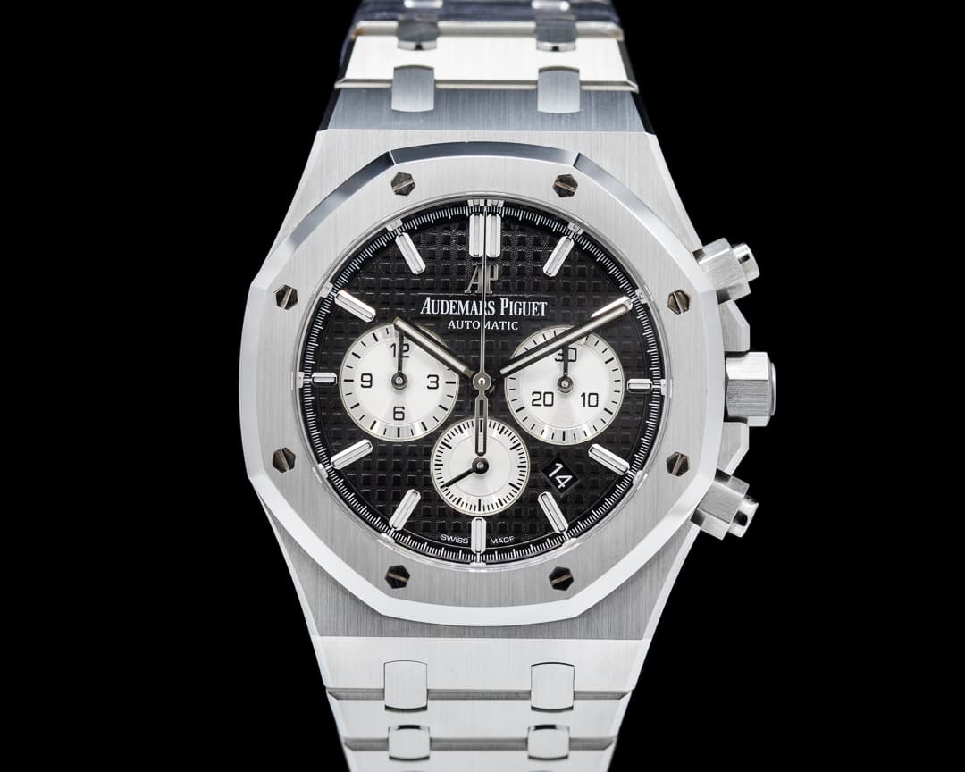 Audemars Piguet Royal Oak 26331ST  Chronograph Black Dial SS 41MM 2021 FULL SET