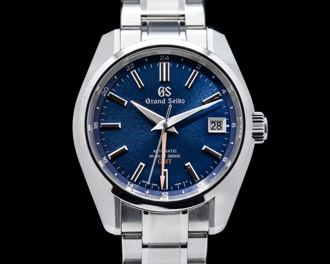 Grand Seiko Heritage Hi-Beat 36000 GMT Blue Dial SS LIMITED EDITION