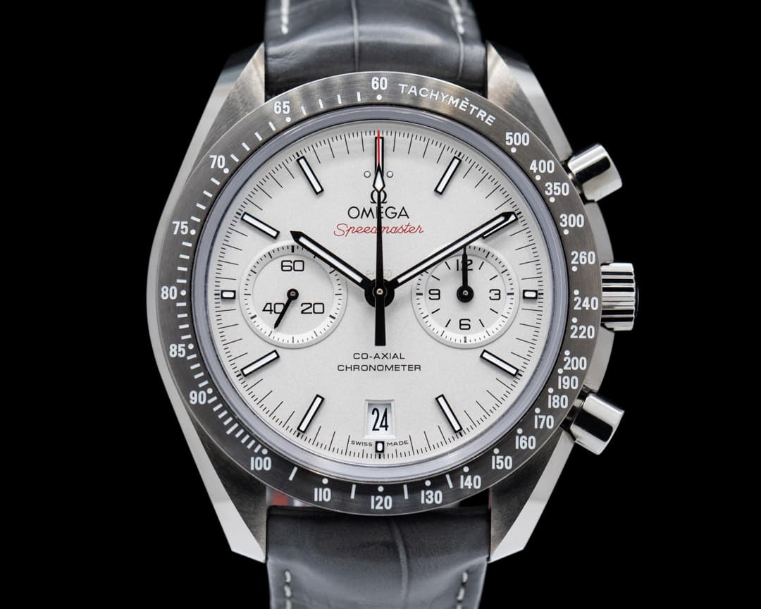 Omega Grey Side of the Moon Ceramic 