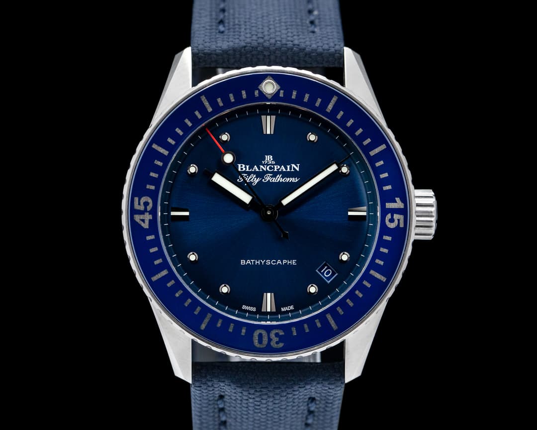 Blancpain Fifty Fathoms Bathyscaphe Blue Dial 38MM