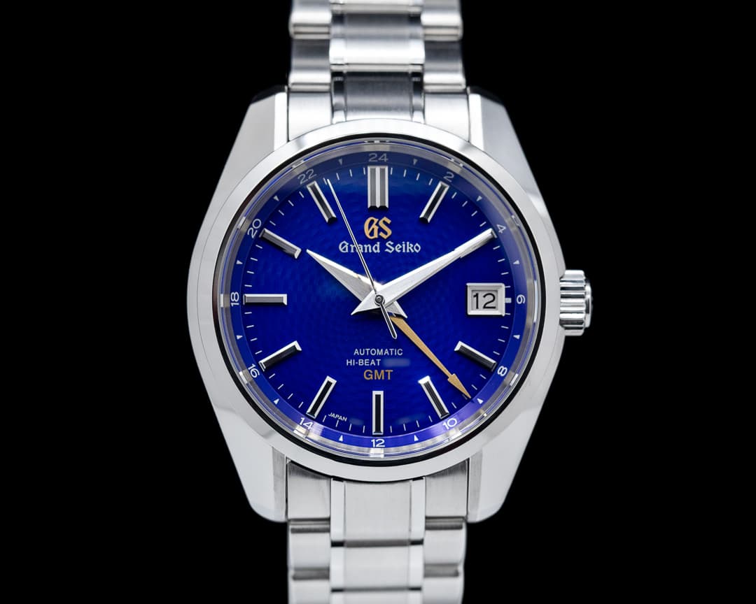 Grand Seiko Grand Seiko Hi-Beat 36000 GMT Blue dial LIMITED