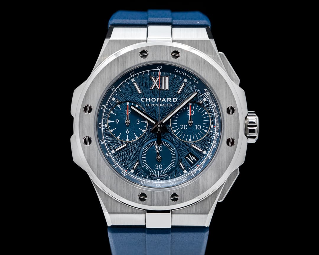 Chopard Alpine Eagle Chronograph Blue Dial 44mm SS Automatic