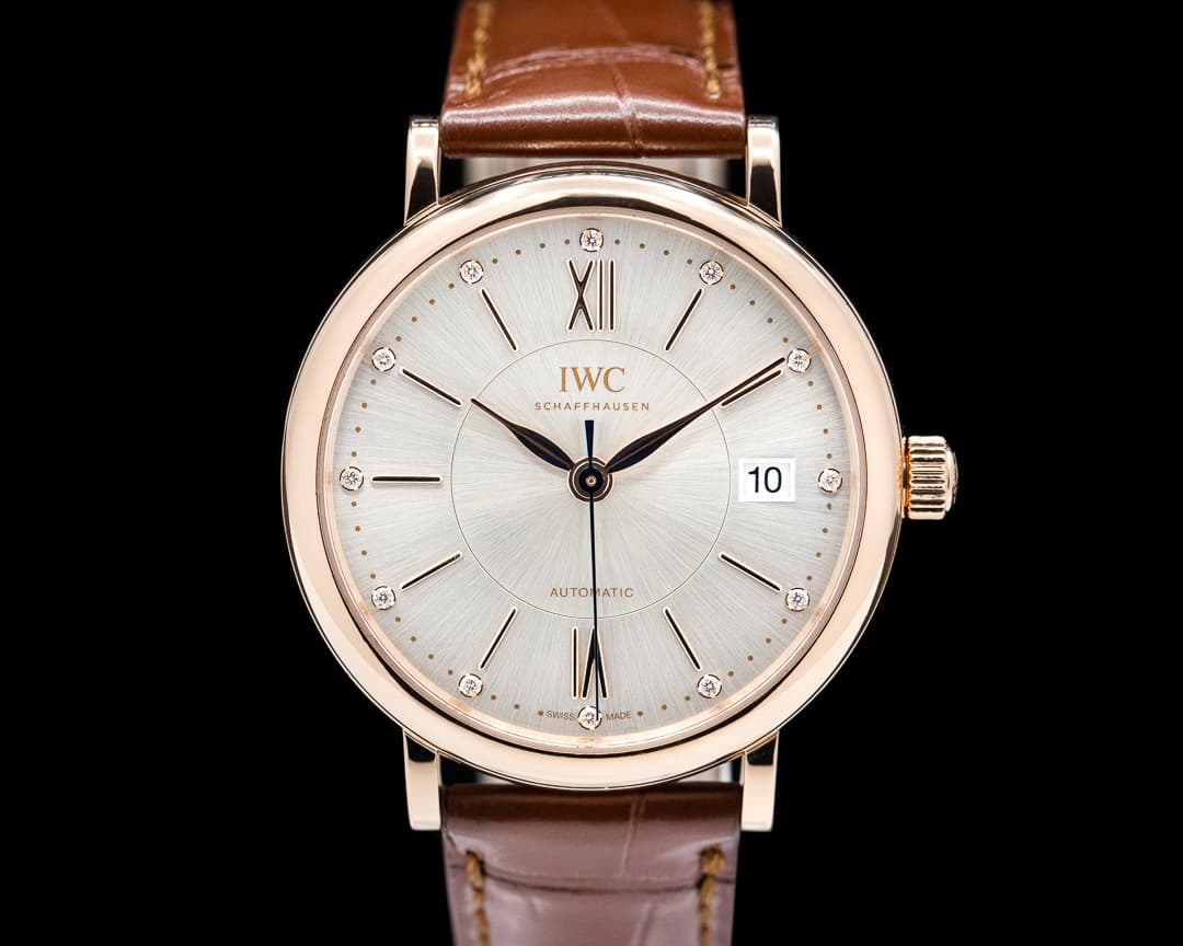 IWC Portofino Silver Dial Rose Gold 37mm