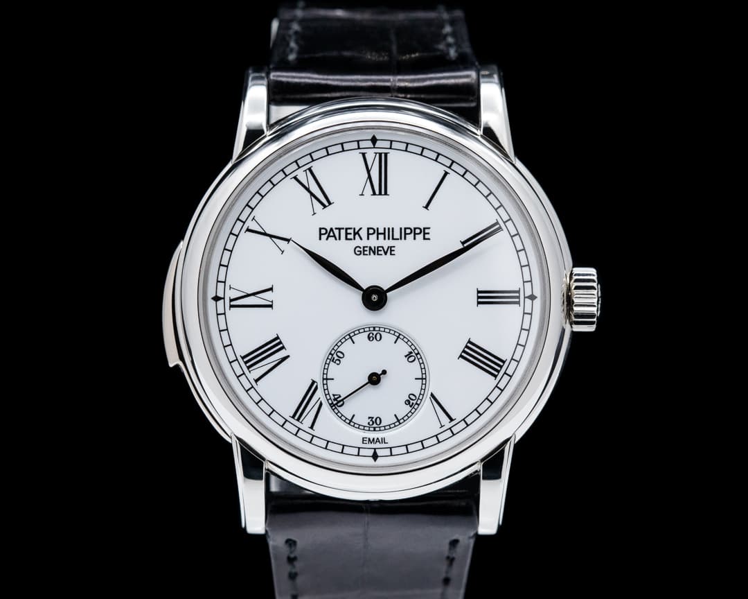 Patek Philippe 5078P-001 Grand Complication Minute Repeater White Enamel 
