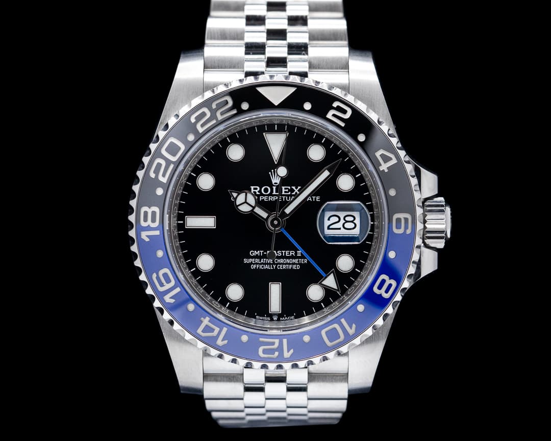 Rolex GMT Master II 126710BLNR Ceramic "Batman" SS / Jubilee 