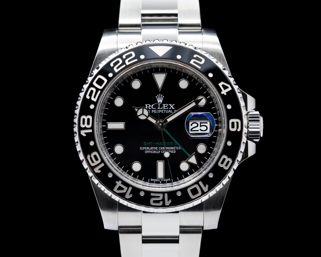 Rolex GMT Master II 116710LN Ceramic SS Full Set