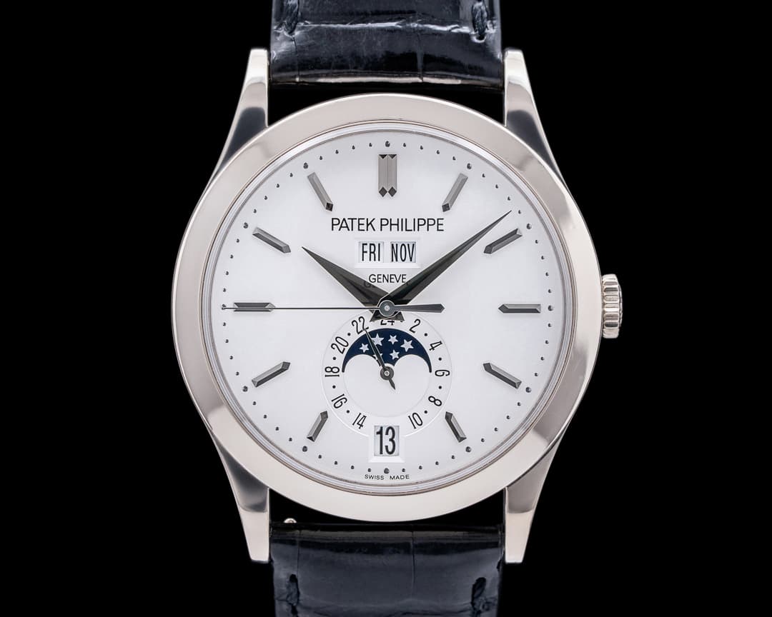 Patek Philippe Annual Calendar 5396G White Gold Silver Dial