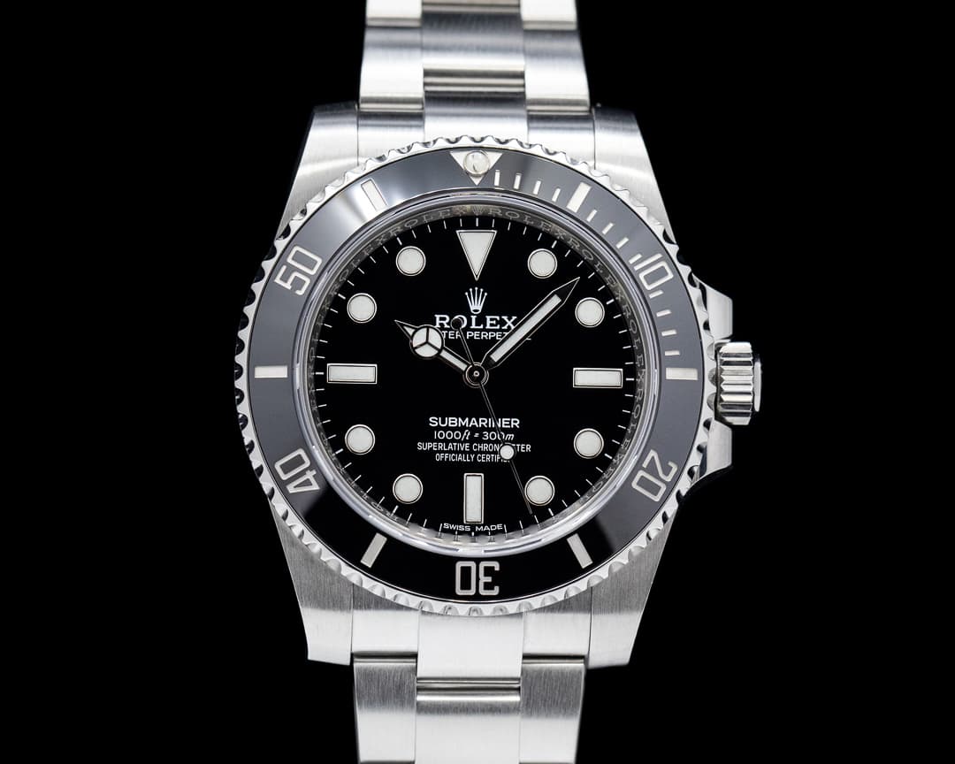 Rolex Submariner No Date Ceramic Bezel SS 2020