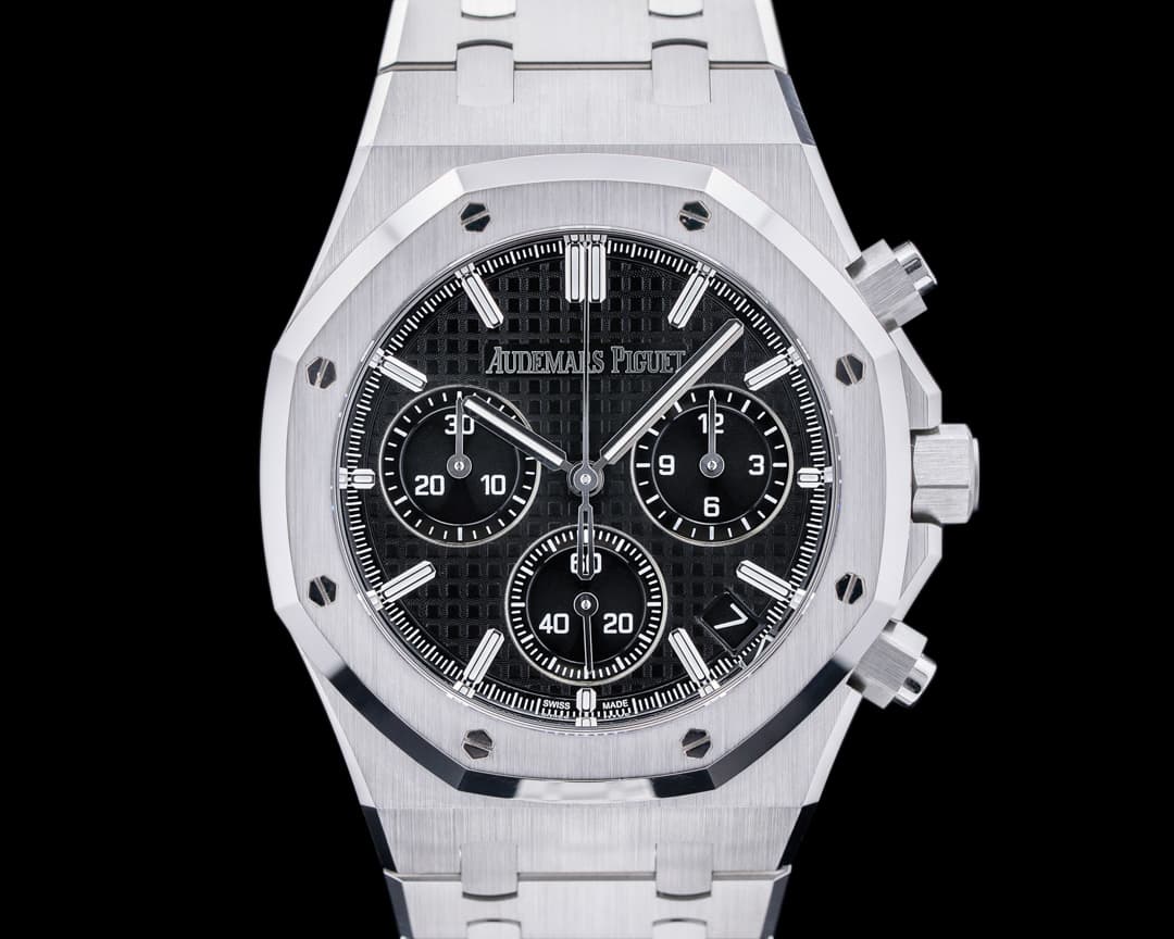 Audemars Piguet Royal Oak Chronograph Black Dial SS 41MM