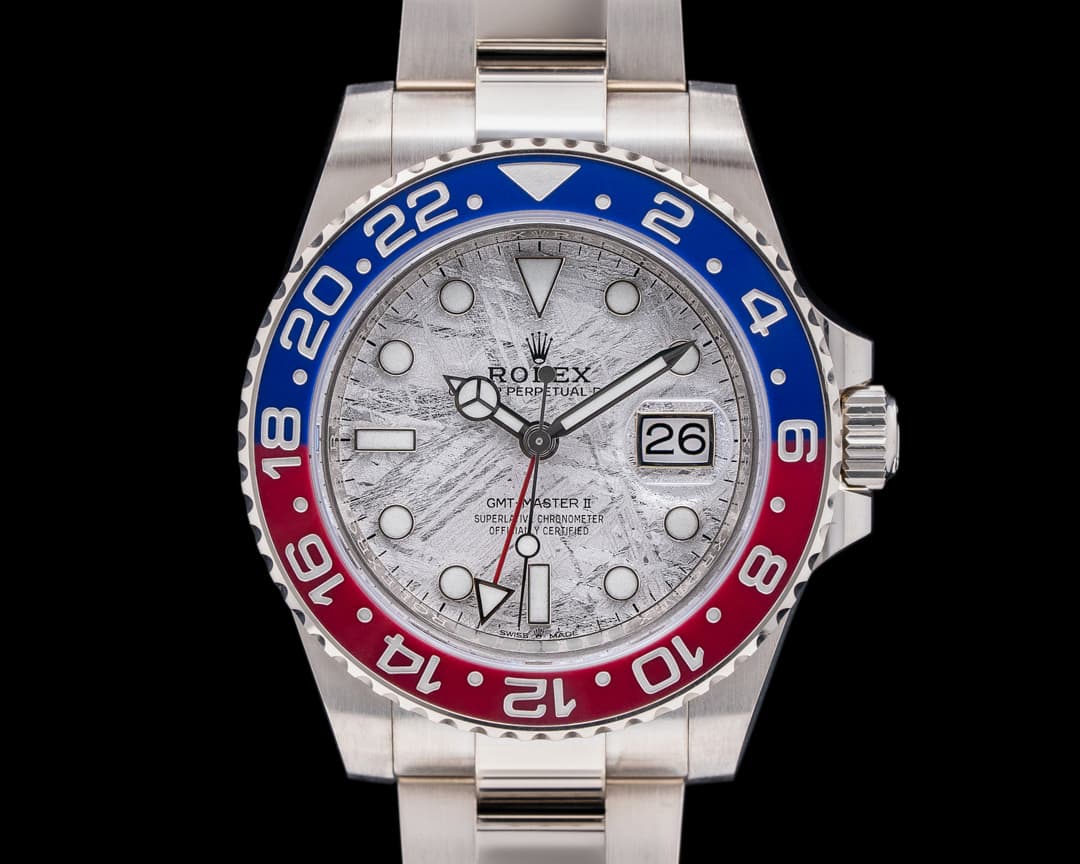 Rolex GMT Master II 126719 Ceramic "Pepsi" Meteorite 