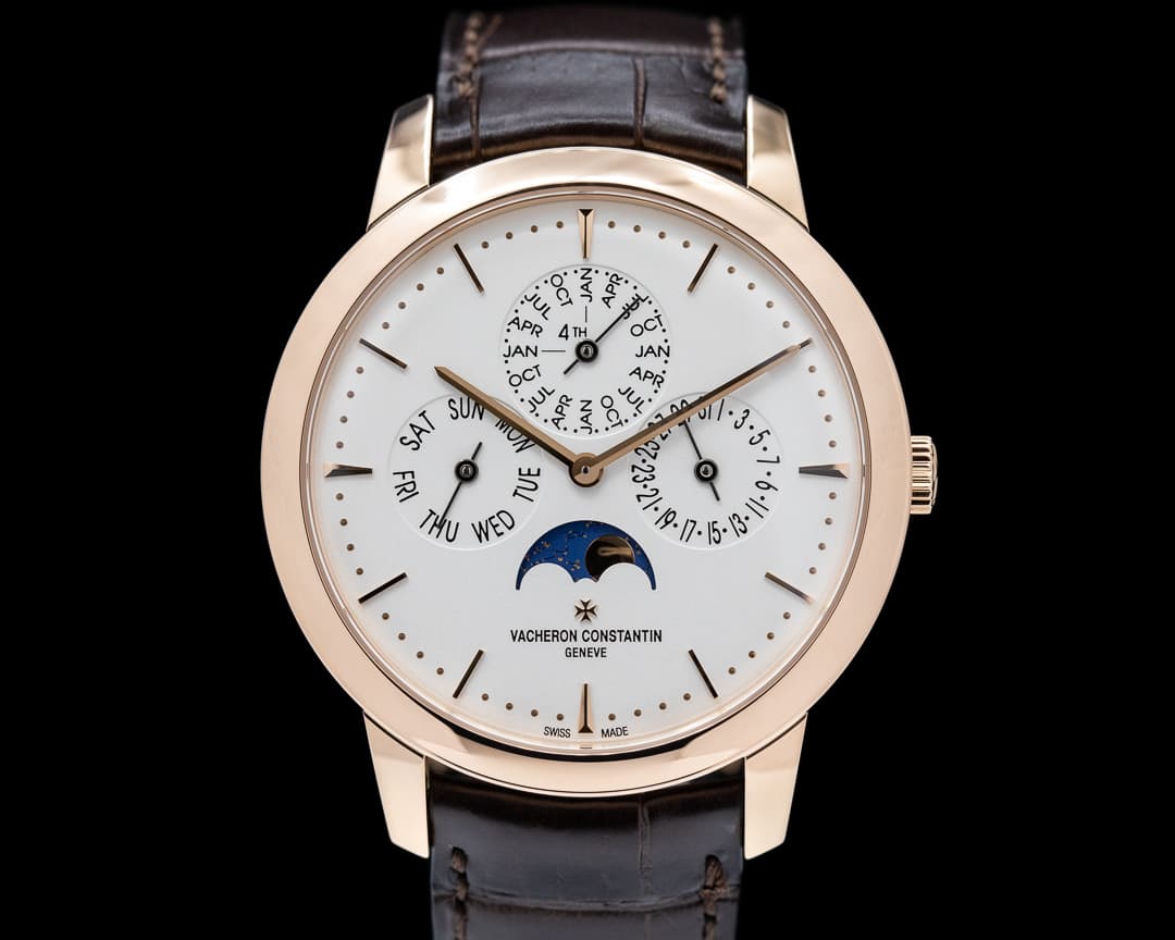 Vacheron Constantin Patrimony Perpetual Calendar Ultra-Thin 18k Rose Gold UNWORN
