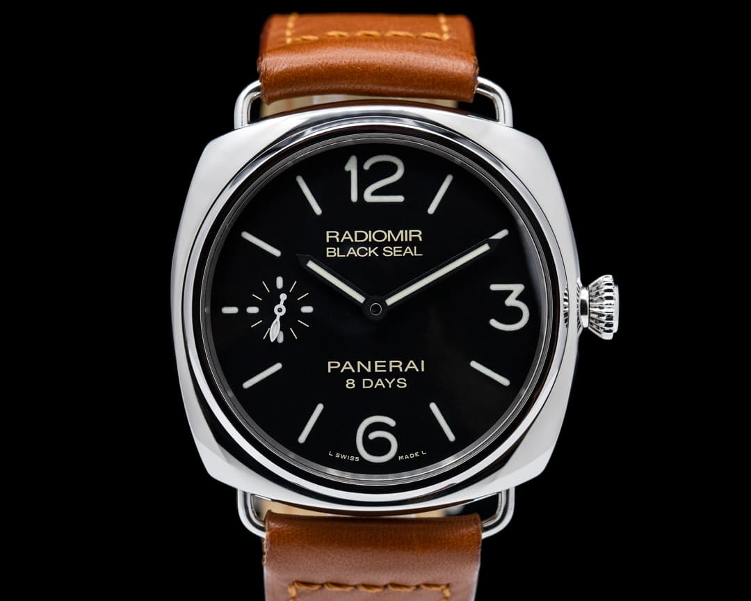 Panerai Radiomir Black Seal 8 Days Manual Wind SS