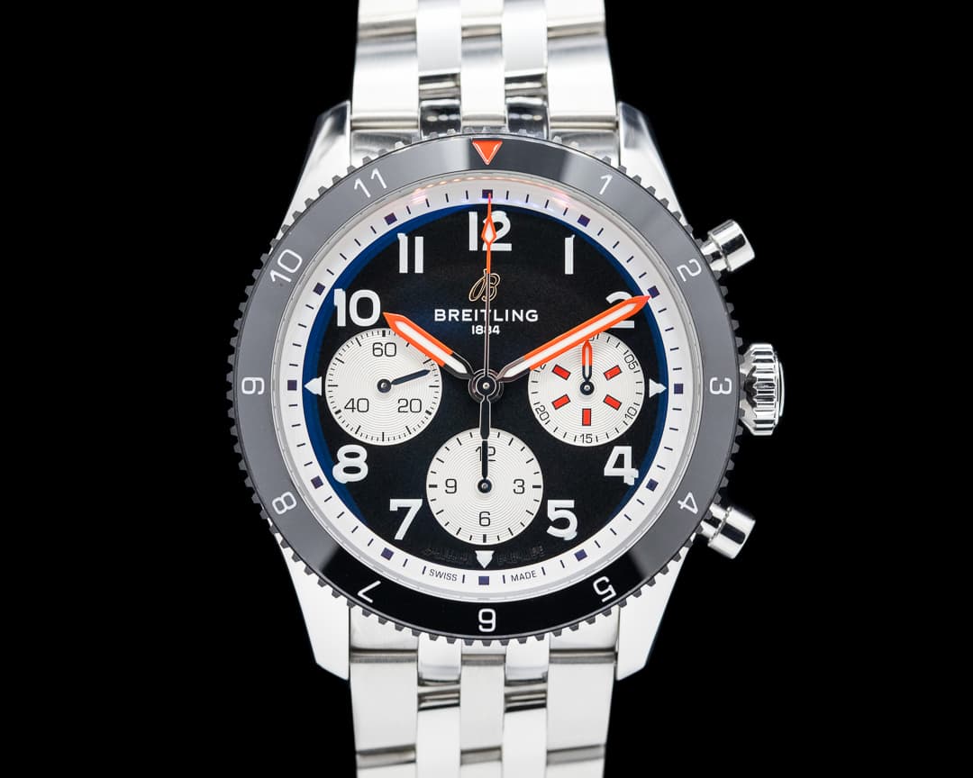 Breitling Classic AVI Chronograph 42 Reverse Panda "Mosquito"