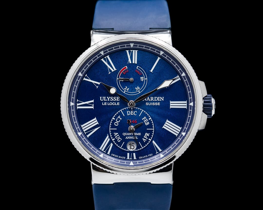 Ulysse Nardin Marine Chronometer Quantieme Annual SS