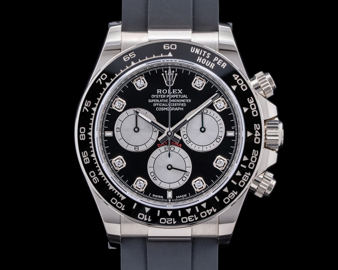 Rolex Daytona 126519 18K White Gold Ceramic Oysterflex NEW MODEL 2023 UNWORN