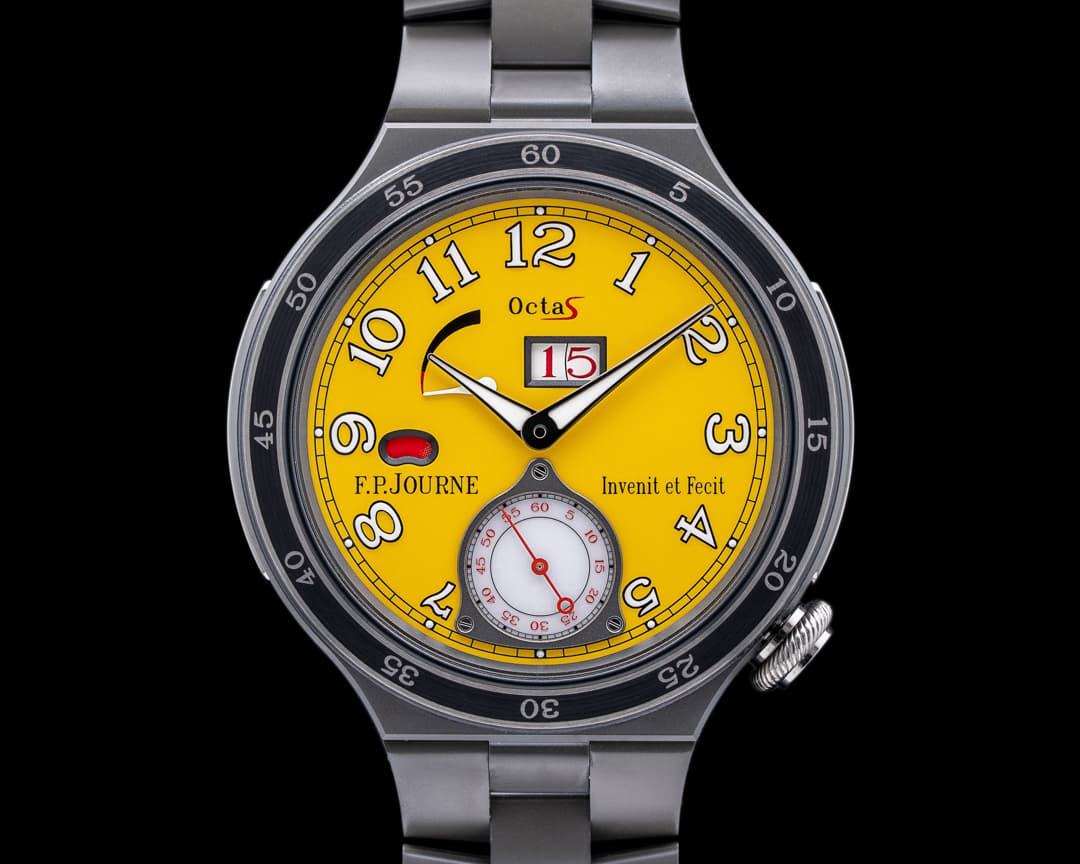 F. P. Journe Octa Sport ARS Titanium Yellow Dial 