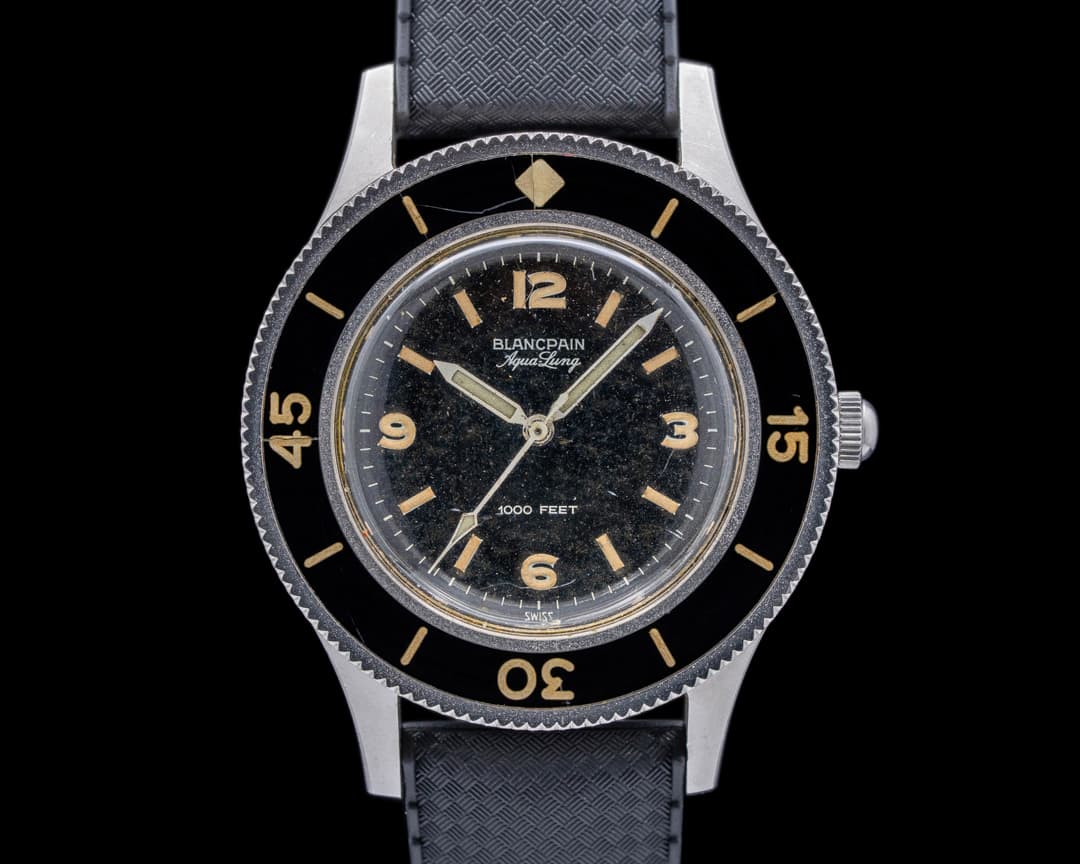 Blancpain Vintage Fifty Fathoms Aqualung 1000FT "Jacques Cousteau" 41MM