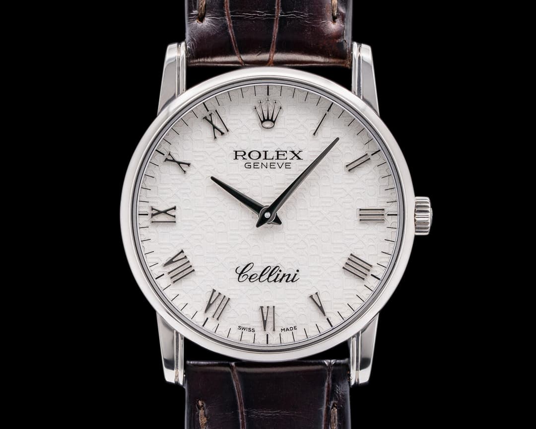 Rolex Cellini 5116/9 18K White Gold 