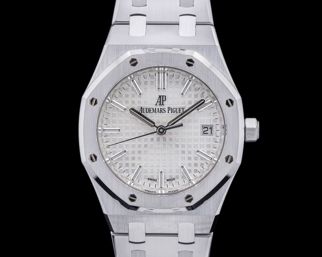 Audemars Piguet Royal Oak 77350ST White Dial SS 34MM 