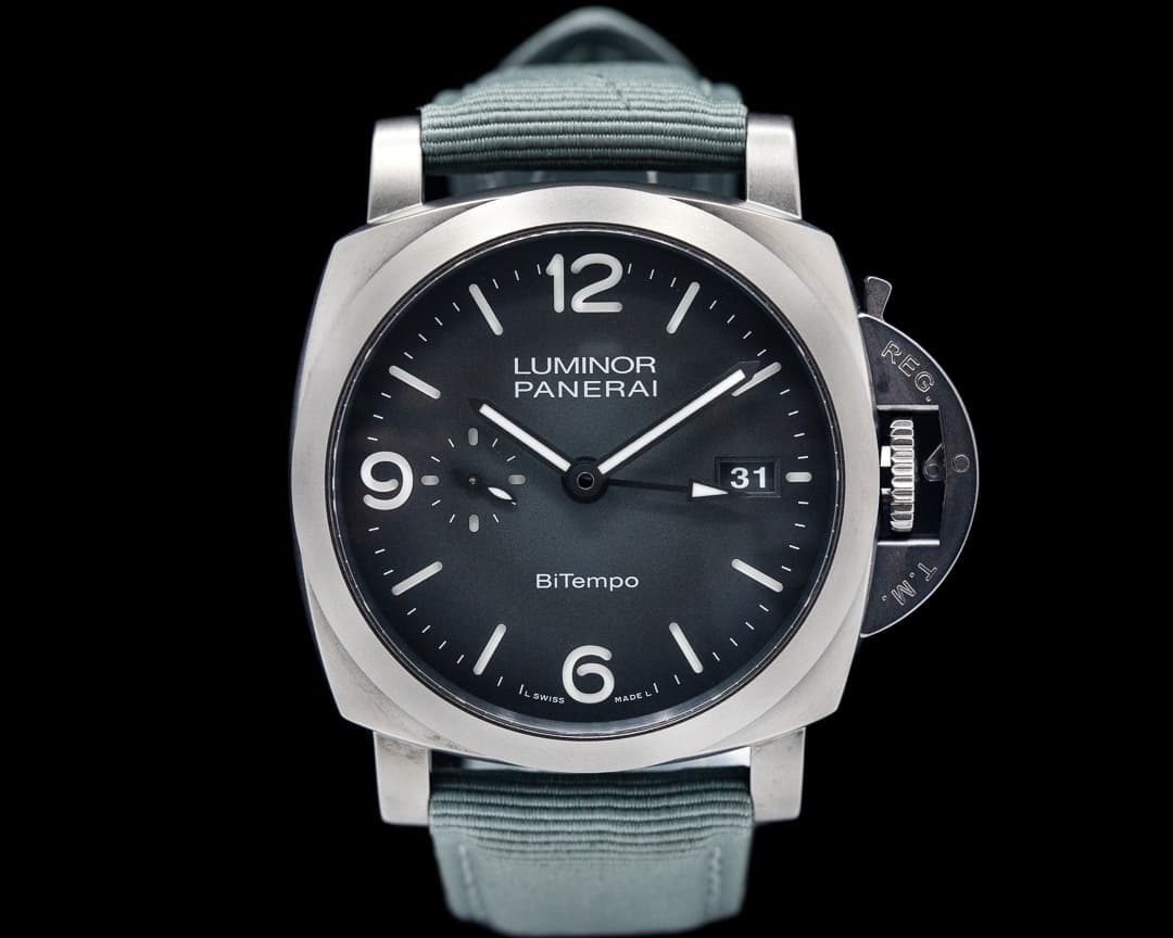 Panerai Luminor BiTempo Titanium DLC New York PAM01467