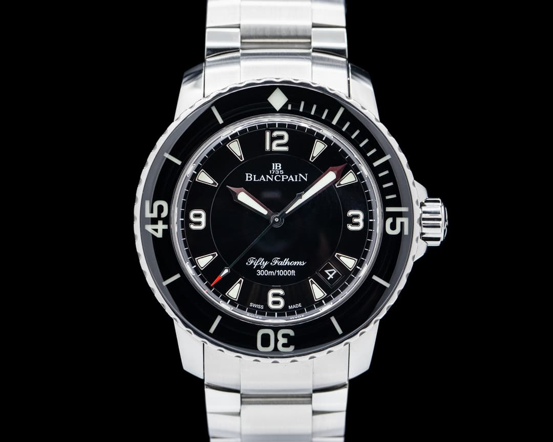 Blancpain Fifty Fathoms SS / Bracelet 45MM 2018 Full Set
