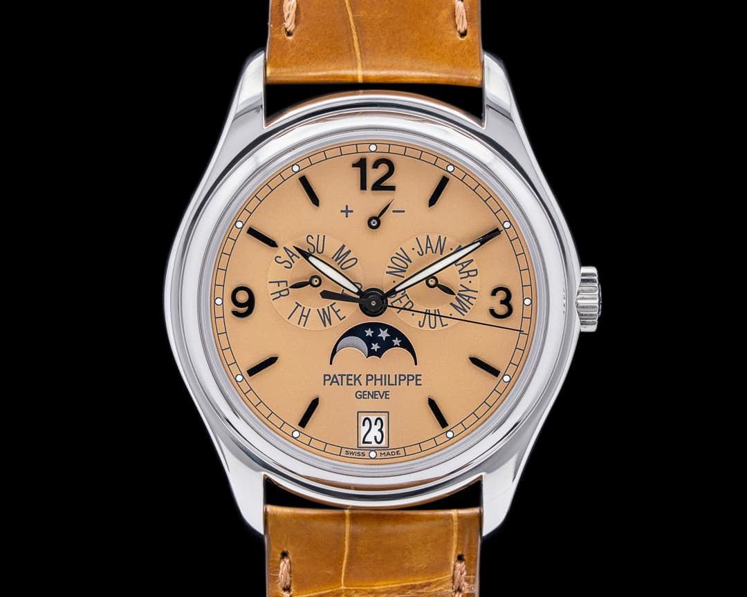 Patek Philippe Advanced Research 5450P Annual Calendar Platinum Salmon Dial Limited 