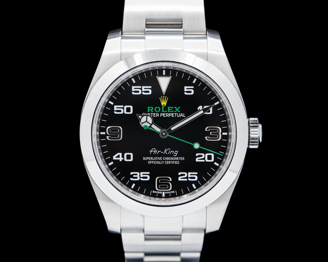 Rolex Air King 116900 Black Dial SS