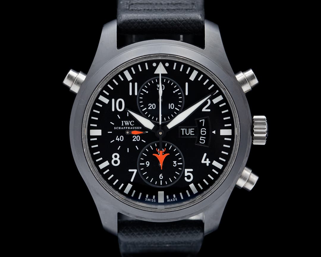 IWC Top Gun Ceramic Split-Second Rattapante 
