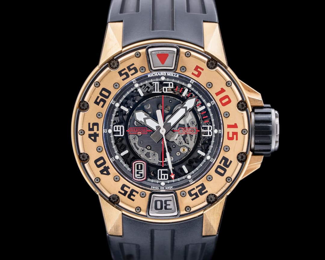 Richard Mille Richard Mille RM028 Automatic Diver Rose Gold