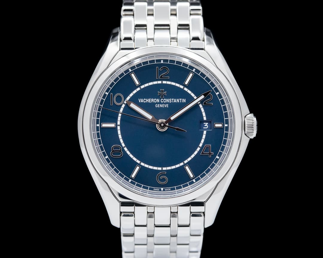 Vacheron Constantin Fiftysix Self Winding SS Blue Dial SS Bracelet 