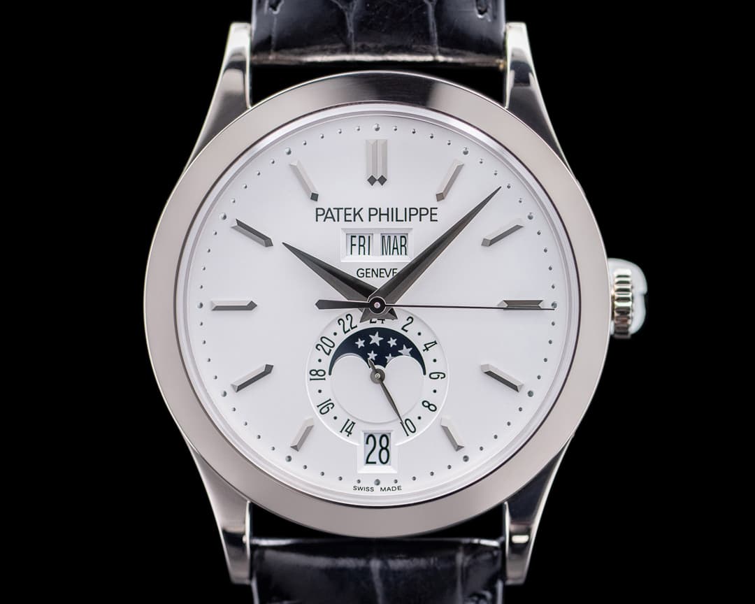 Patek Philippe Annual Calendar 5396G White Gold Silver Dial