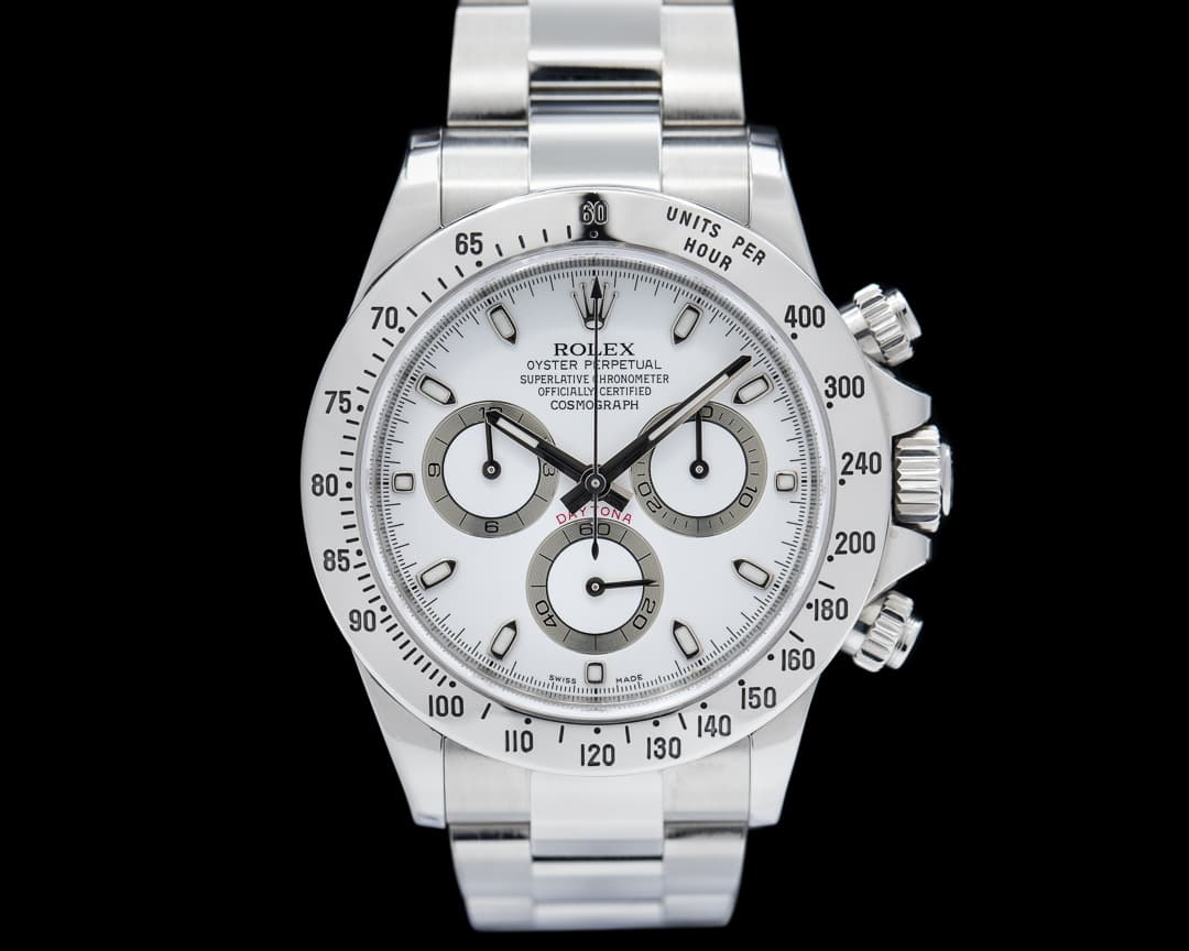 Rolex Daytona 116520 White Dial SS
