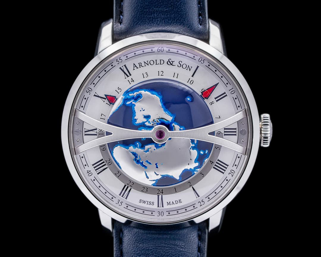 Arnold & Son Globetrotter SS 45MM 