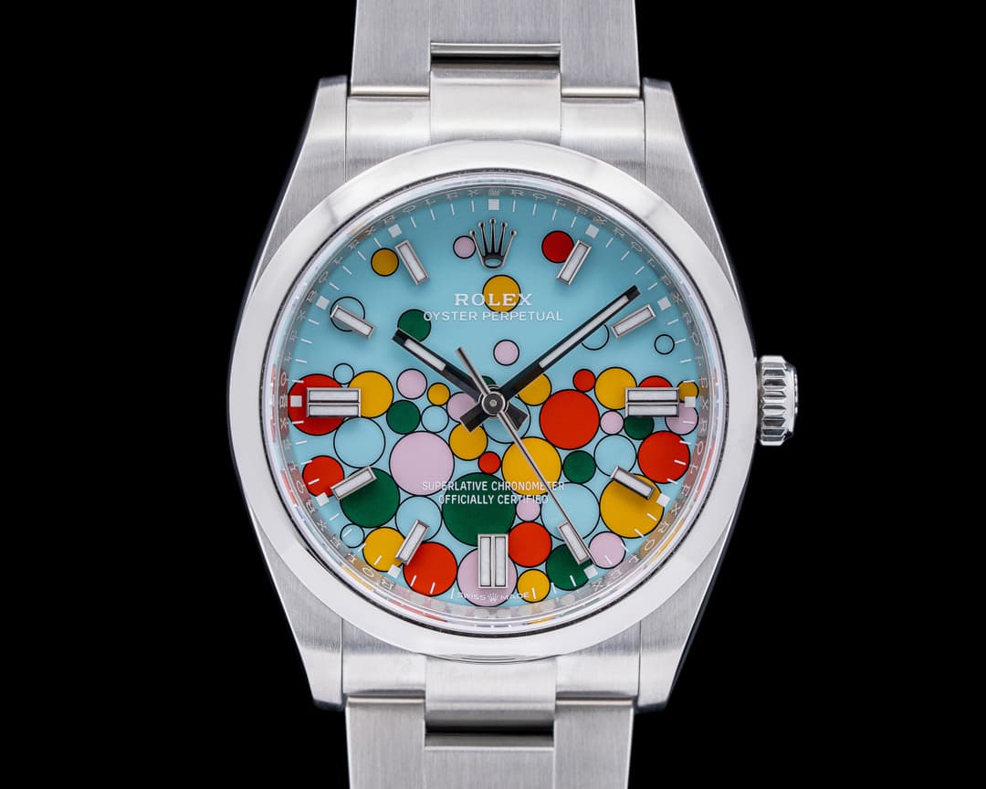 Rolex Oyster Perpetual 126000 36MM Turquoise Blue Celebration UNWORN