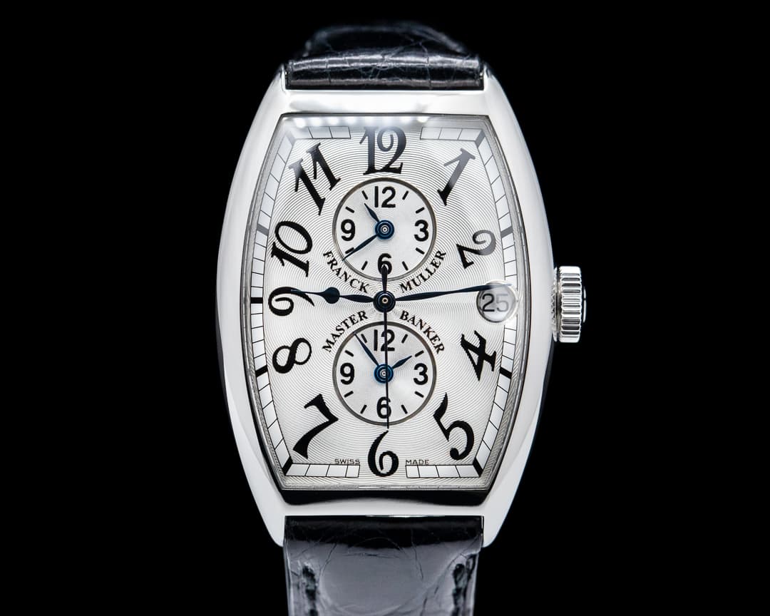 Franck Muller Master Banker Silver Dial SS