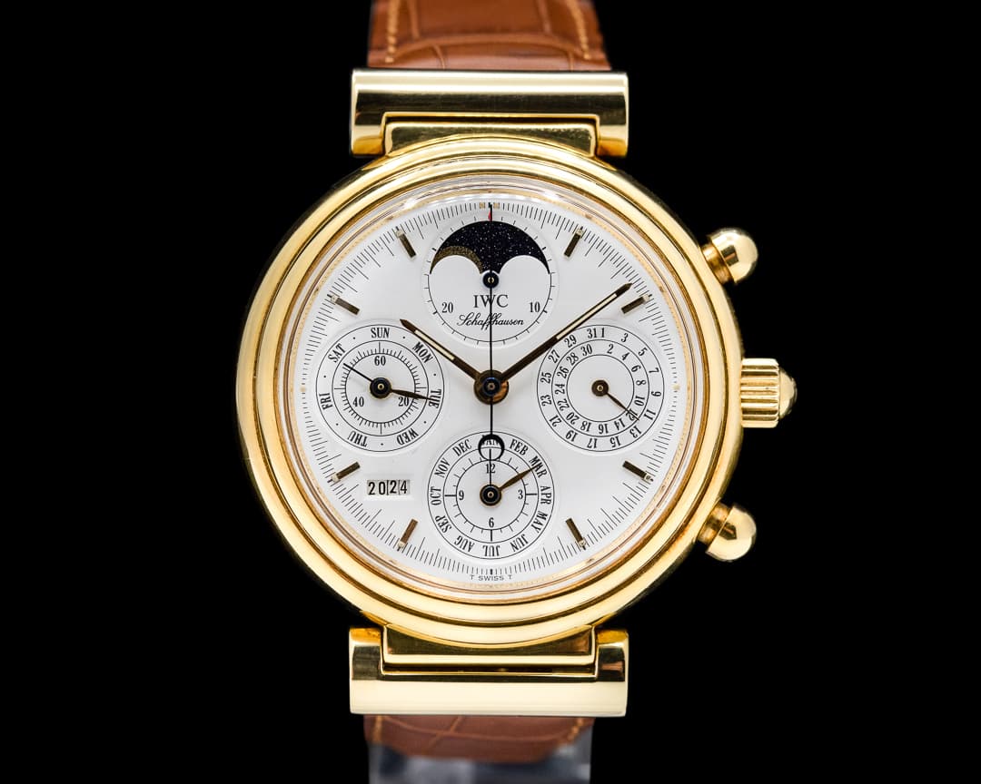 IWC Da Vinci Perpetual Calendar Chronograph 18K YG FULL SET