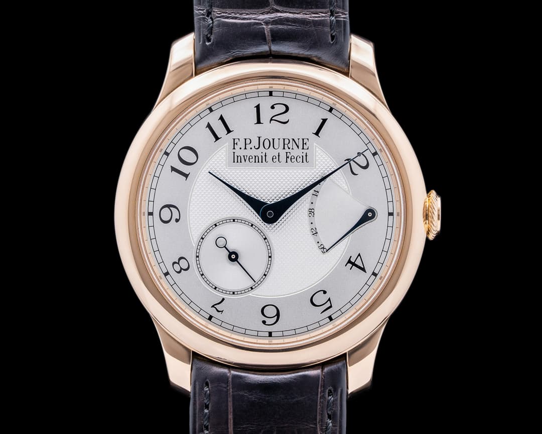 F. P. Journe Chronometre Souverain Red Gold / Silver Dial 40MM 
