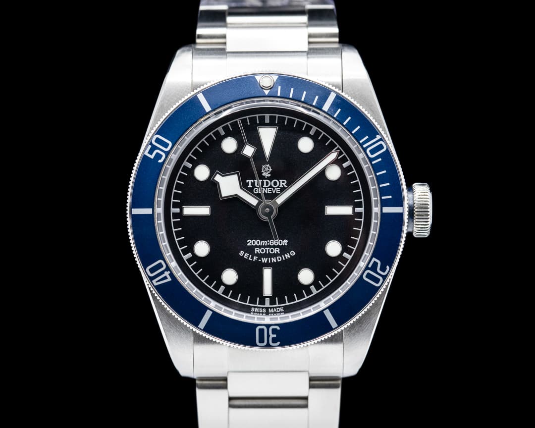 Tudor Tudor Heritage Black Bay SS / SS Blue Bezel ROSE LOGO