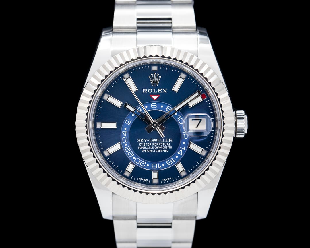 Rolex Sky Dweller 326934 Steel Blue SS / Bracelet 2018