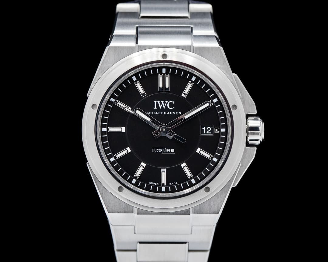 IWC Ingenieur Black Dial SS / SS
