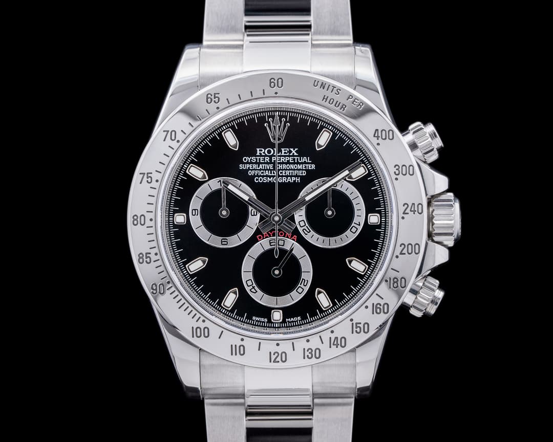 Rolex Daytona 116520 Black Dial SS