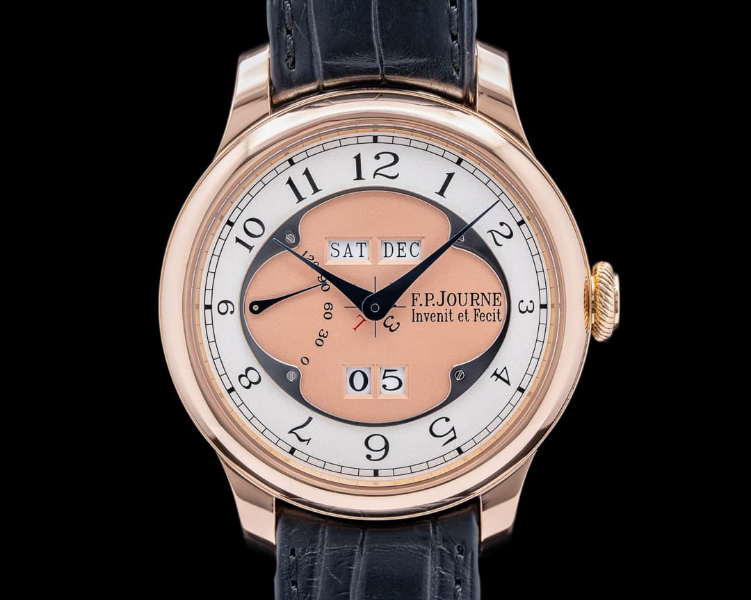 F. P. Journe Octa Quantieme Perpetual Calendar Rose Gold Salmon Dial 42MM
