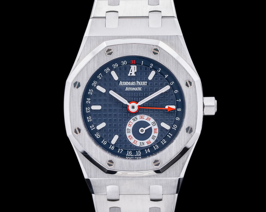 Audemars Piguet Royal Oak Annual Calendar SS Blue Dial PAPERS SERVICED