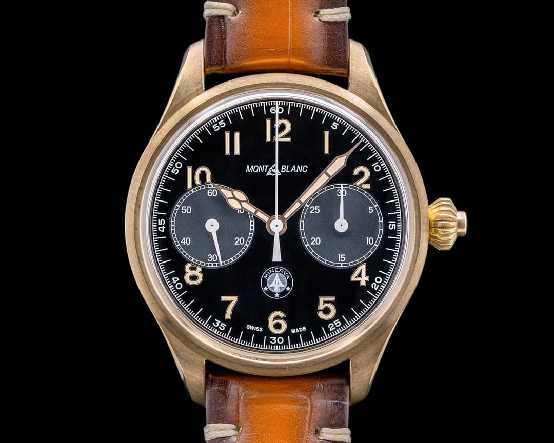 Montblanc 1858 Monopusher Chronograph Origins Bronze LIMITED 