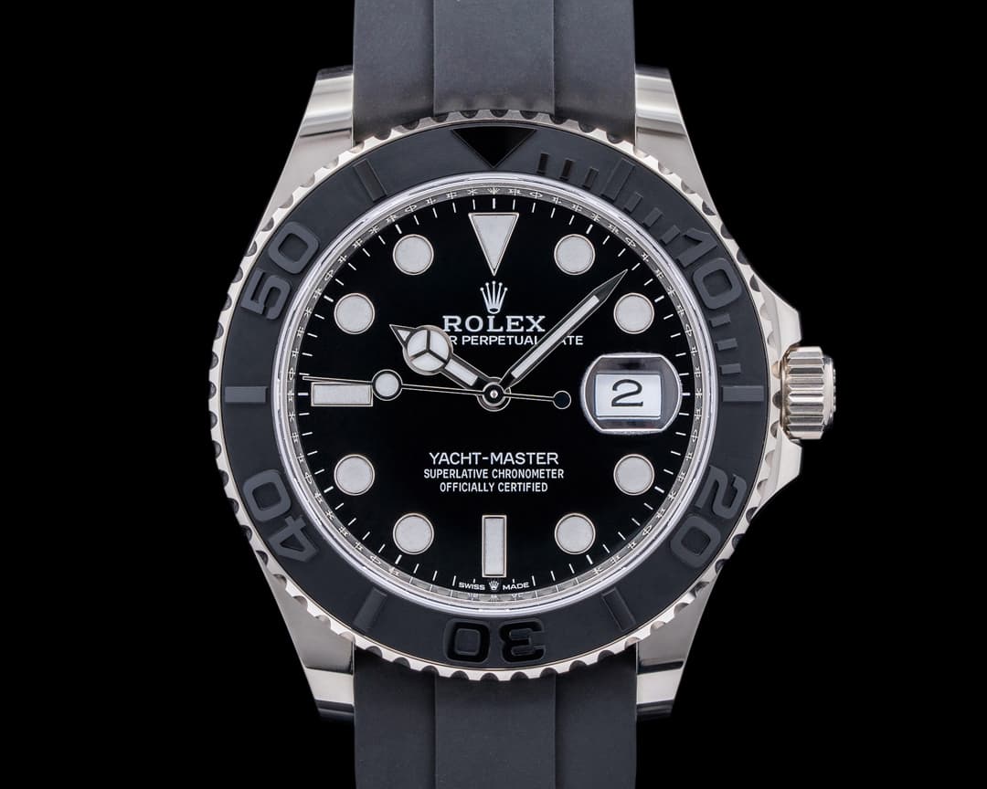Rolex Yacht Master 226659 18K White Gold / Rubber 42MM